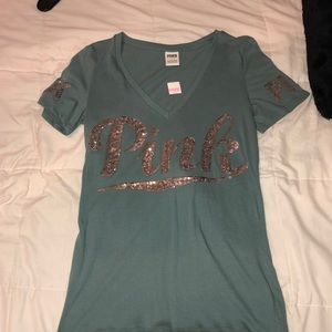 Turquoise tee